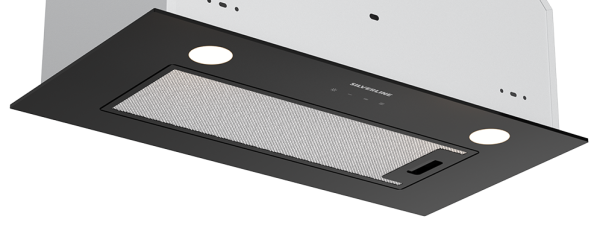 გამწოვი SILVERLINE 1171 BLACK GLASS