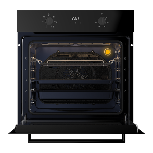 ჩასაშენებელი ღუმელი ALNEO ALNS2B FULL BLACK
