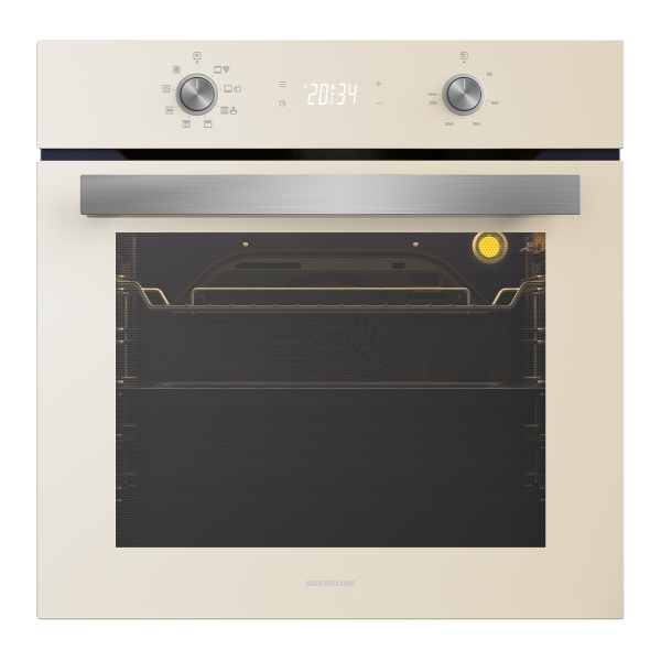 ჩასაშენებელი ღუმელი SILVERLINE 6504 BEIGE