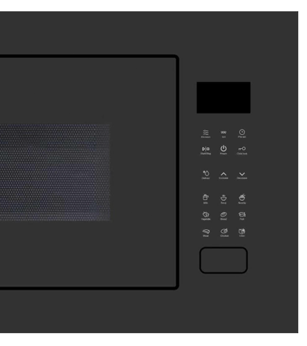 მიკროტალღური ღუმელი ALNEO 9030 FULL BLACK