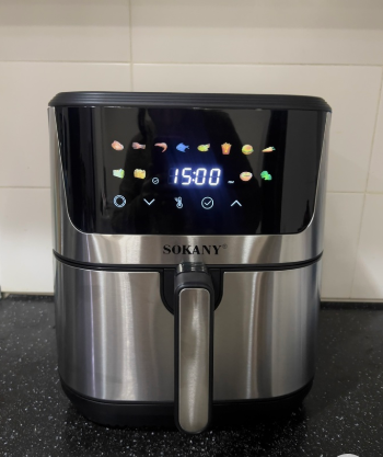 აეროგრილი Sokany 10066 9.5L (ზედა ქვედა წვით)