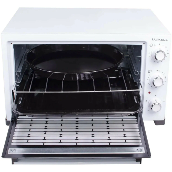 ელექტრო ღუმელი LUXELL MO-46CW WHITE - 46ლ
