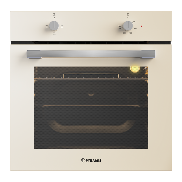 ჩასაშენებელი ღუმელი Pyramis-6501 ECO BEIGE S1