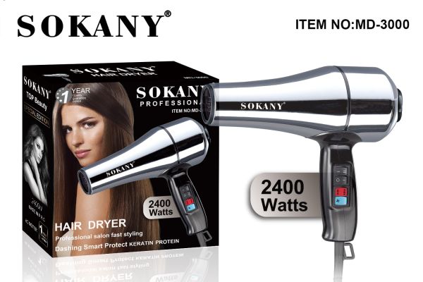 თმის პროფესიონალური ფენი Sokany MD-3000