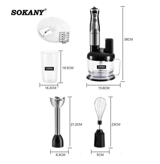 ბლენდერი კომპლექტი Sokany SK-5011 (8 in 1)