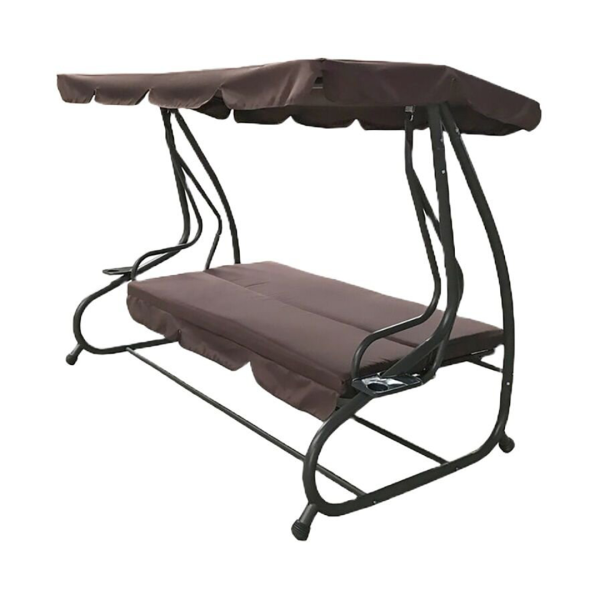 გასაშლელი 3 ადგილიანი საქანელა SC-405 BROWN ( A2958 )