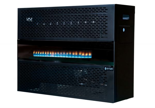 გაზის გამათბობელი ERSEL EHS9000KCS Black (80-90 მ²)