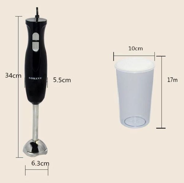 ხელის ბლენდერი SOKANY SK-1168-2-4