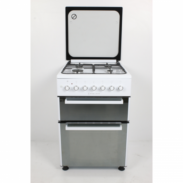 გაზქურა EXCELLENCE 6400 WHITE DOUBLE