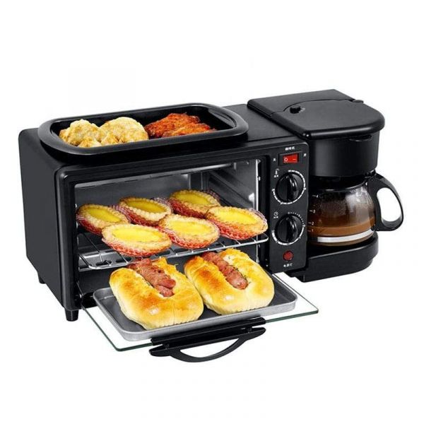 ელექტრო ღუმელი, ტაფა და ყავის აპარატი 3-1 ში Sokany SK-145