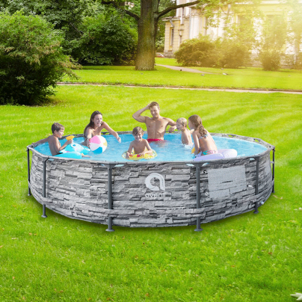 კარკასული აუზი AVENLI 4.27მ*H84სმ (12022EUV56)