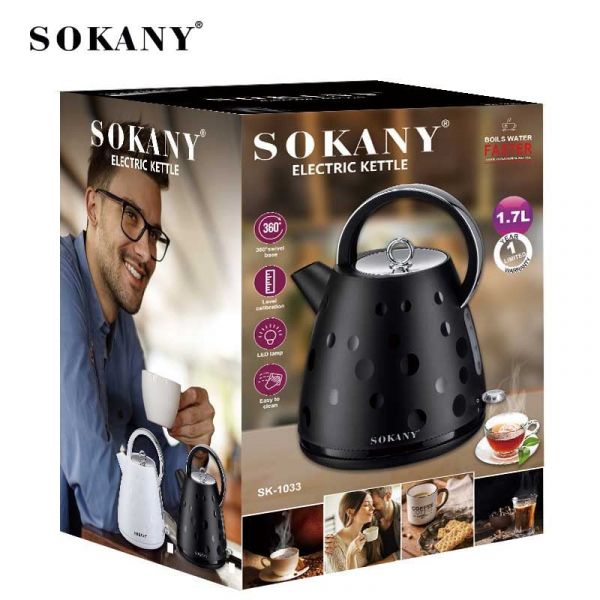 ელექტრო ჩაიდანი Sokany SK-1033