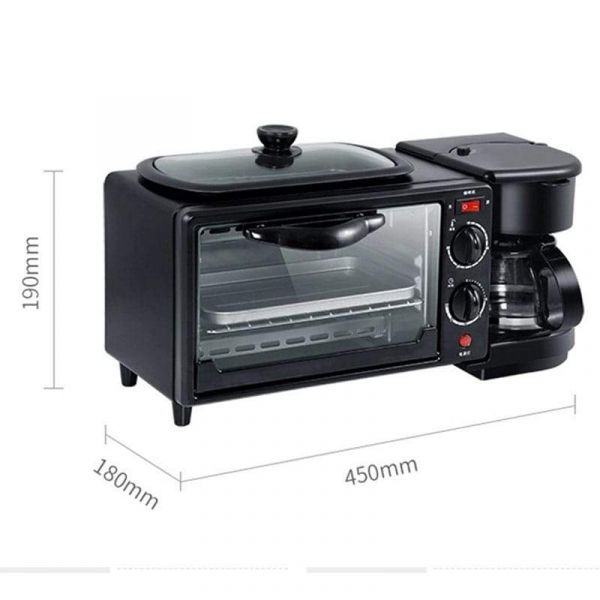 ელექტრო ღუმელი, ტაფა და ყავის აპარატი 3-1 ში Sokany SK-145