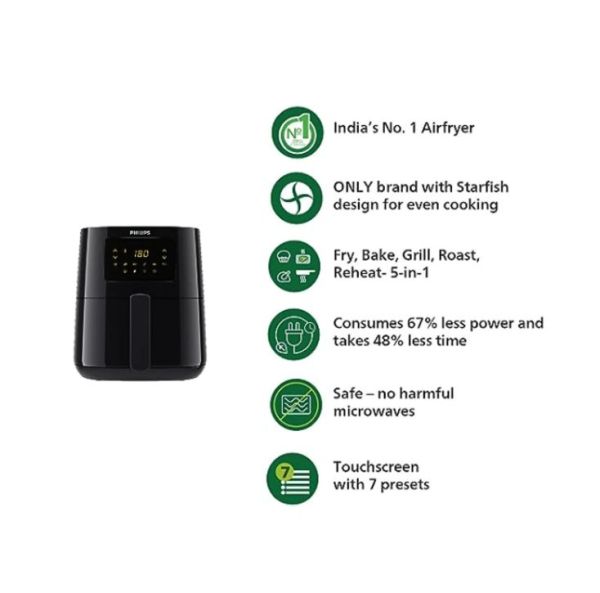 აეროგრილი PHILIPS HD9252/90