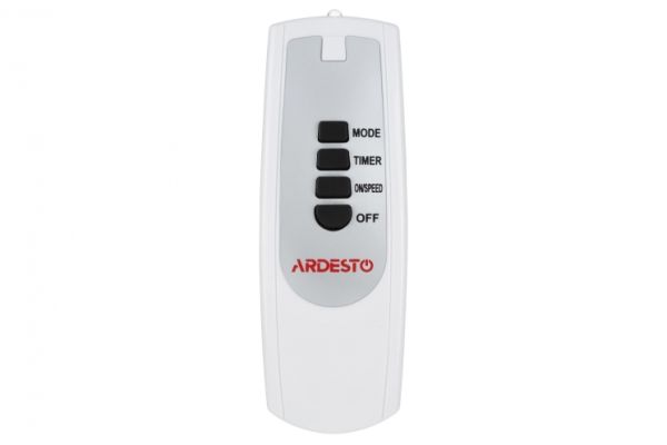 ვენტილატორი  ARDESTO, 40cm, 45W, remote control, white