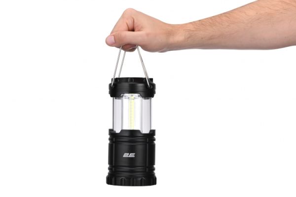 ფანარი 2E Camping lantern on batteries PLBL3AAF AAx3 200lm 3W folding 1 lighting mode 0.23kg