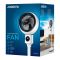 ვენტილატორი ARDESTO, 50W, remote control, display, black and white