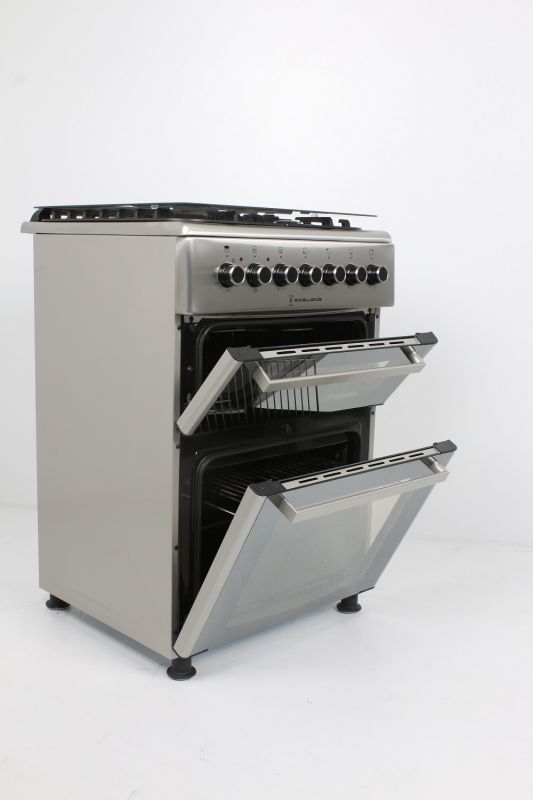 გაზქურა EXCELLENCE 6400 INOX LUX DOUBLE