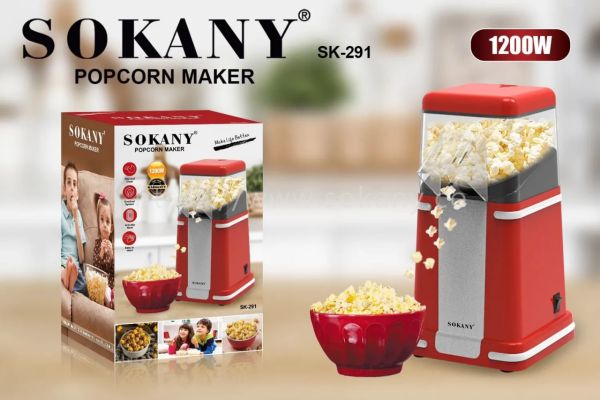 პოპკორნის აპარატი Sokany SK-291