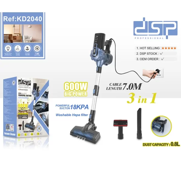 მტვერსასრუტი DSP KD2040