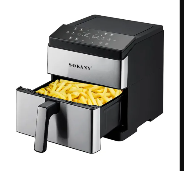 აეროგრილი Sokany 10044 9.5L (ზედა ქვედა წვით)