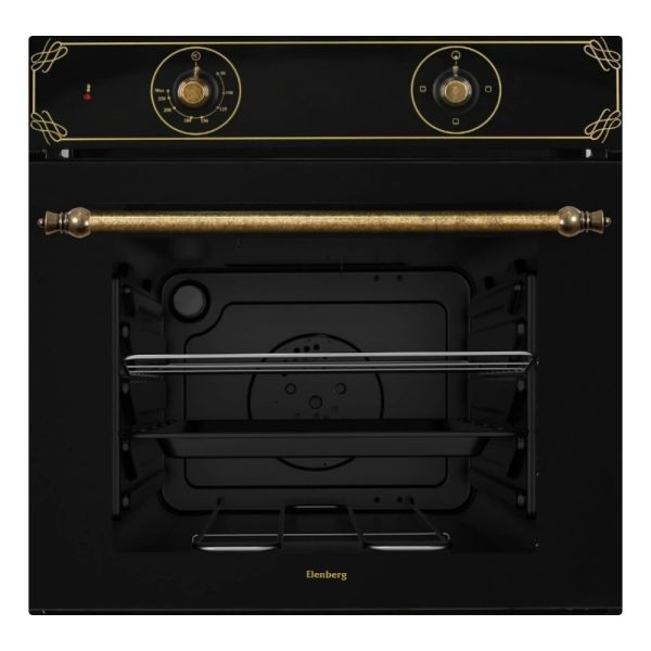 ჩასაშენებელი ღუმელი ELENBERG EBG-68MBR BLACK RUSTIC