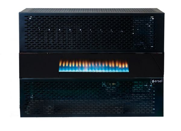 გაზის გამათბობელი ERSEL EHS9000KCS Black (80-90 მ²)