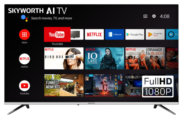 ტელევიზორი SKYWORTH 40E20A (102 სმ) Android