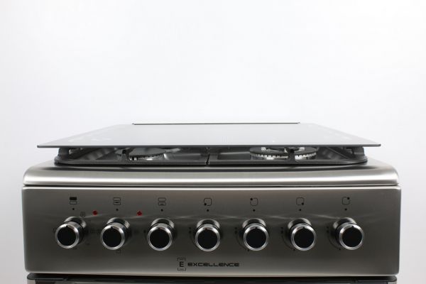 გაზქურა EXCELLENCE 6400 INOX LUX DOUBLE