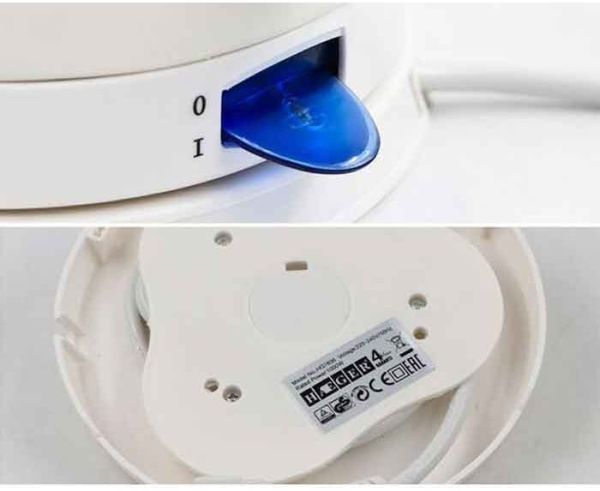 კერამიკის ელექტრო ჩაიდანი HAEGER HG-7836