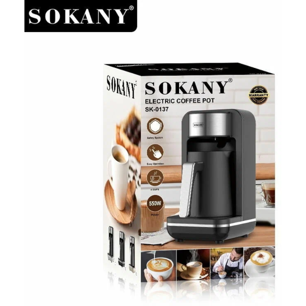 თურქული ყავის აპარატი SOKANY SK-0137