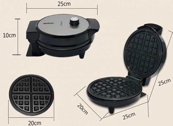 ბელგიური ვაფლის საცხობი Sokany KJ-505