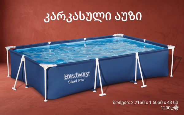 კარკასული აუზი BestWay 56401
