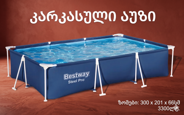 კარკასული აუზი BestWay 56404