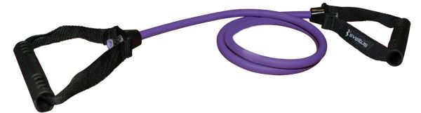 რეზინის ესპანდერი სახელურებით SVELTUS საშუალო სახელურებით იასამნისფერი