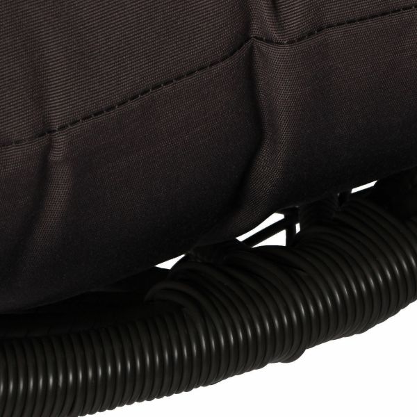 HAMSO ბუდე საქანელა - ყავისფერი ბალიშებით (1)