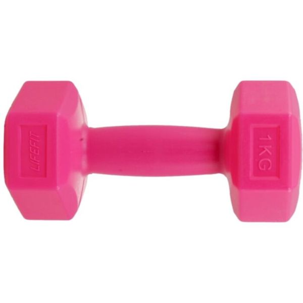 ჰანტელები 1კგ Vinyl Dumbbell LIFEFIT 1 kg, 1 pc, 533VK1001
