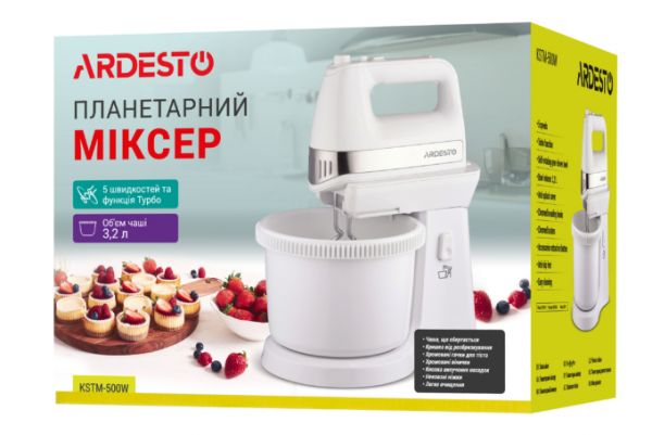 მიქსერი Ardesto KSTM-500W