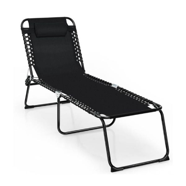 გასაშლელი შეზლონგი SC-232 BLACK