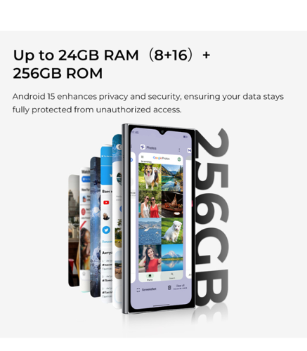 ტელეფონი Oukitel C62 Pro Purple