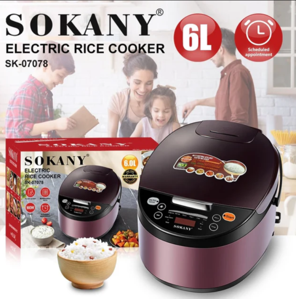 ორთქლსახარში ქვაბი SOKANY SK-07078