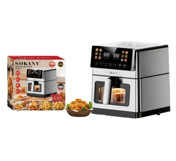 აეროგრილი Sokany Sk-10113-10L (ზედა-ქვედა წვა)