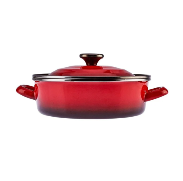 ემალის ქვაბი თავსახურით ARSHIA 287674011 26571 (24 სმ)