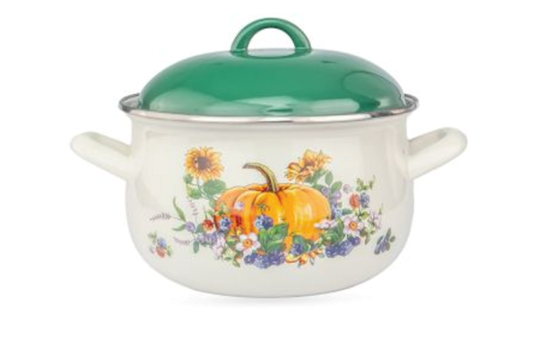 ემალის ქვაბების ნაკრები თავსახურით ARSHIA 9742 31058