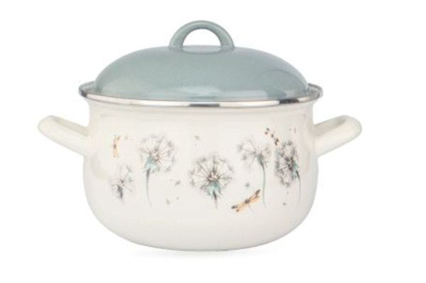 ემალის ქვაბების ნაკრები თავსახურით ARSHIA 4435 31055