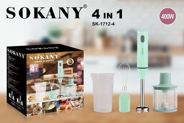 ბლენდერი კომპლექტი SOKANY SK-1712-4