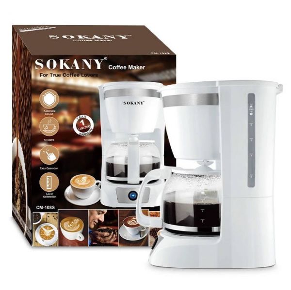 ყავის აპარატი Sokany CM-108S