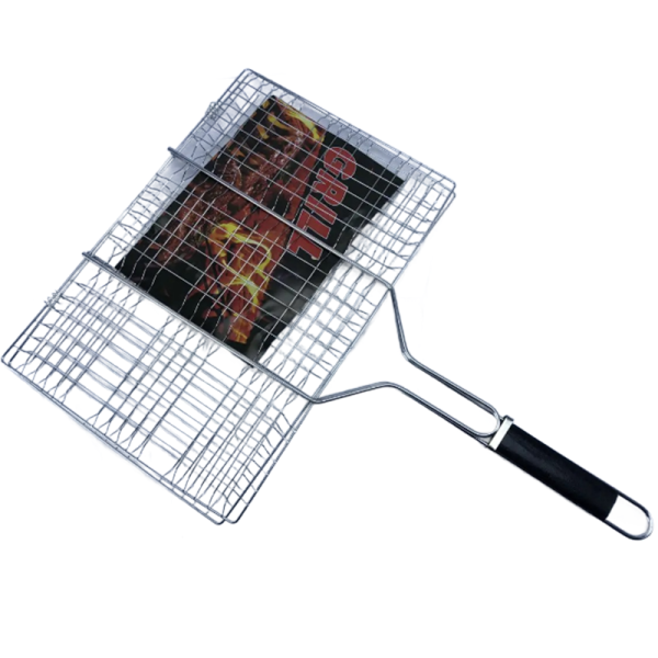 მეტალის ბადე-გრილი DONGFANG 30x40x59სმ 5816B