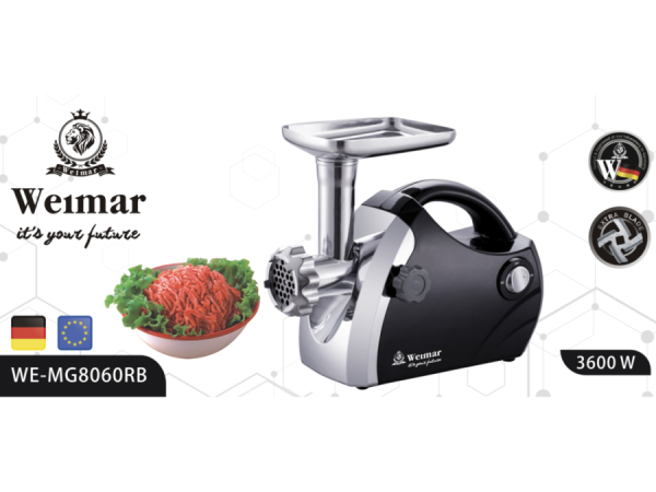ხორცსაკეპი Weimar WE‑MG8060RB Black