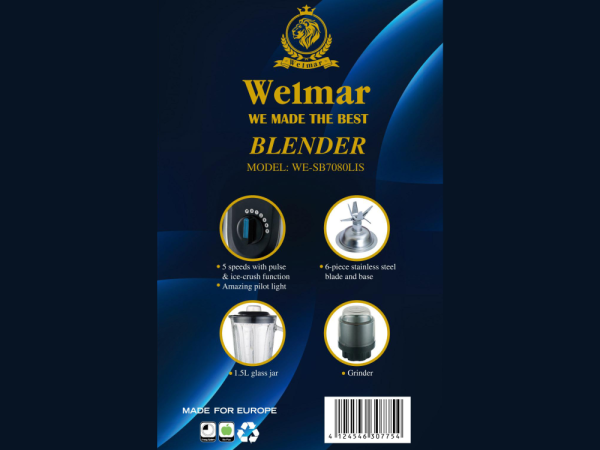 ბლენდერი Weimar WE‑SB7080LIS